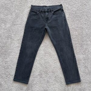 Mott & Bow Skinny Jeans Mens 29x25 Gray Stretch Denim Charcoal Altered